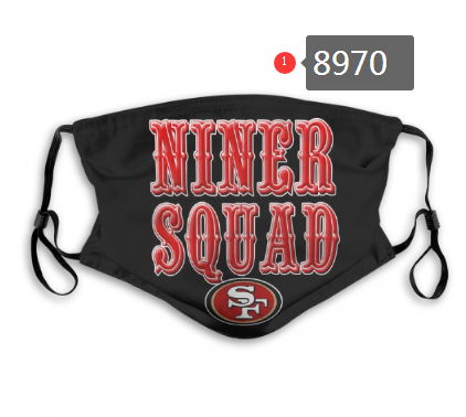2020 NFL Arizona Cardinals #11 Dust mask with filter->nfl dust mask->Sports Accessory
